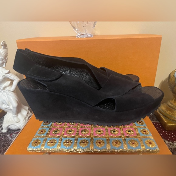 Pedro Garcia Federico Criss Cross Wedge - Size 41 ( US 10) - NWOT - Picture 7 of 11